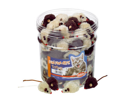 Zabawka dla kota pluszowa myszka 5 cm Toy Box Nobby