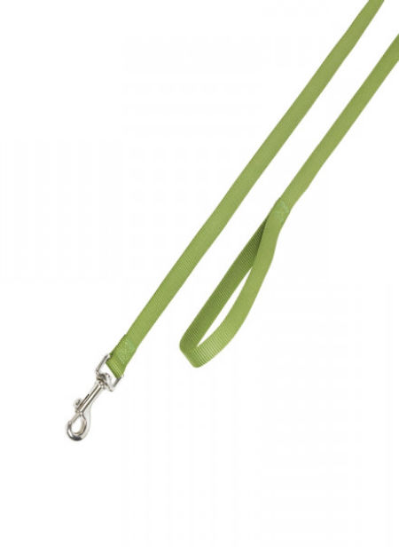 Smycz dla psa Nobby Classic XS 10mm / 1,20m zielona - lekka , miękka i wygodna