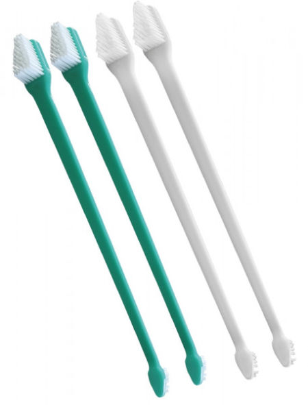 Toothbrush set - długie szczoteczki do zębów dla psa i kotów Nobby 23cm, 4szt.