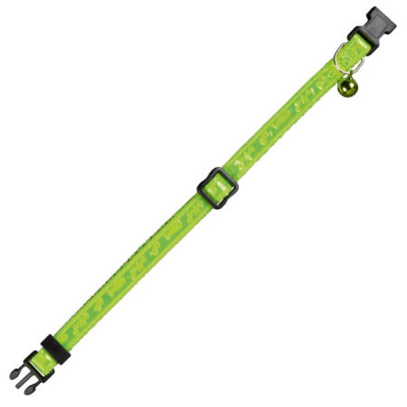 Obroża dla kota regulowana odblaskowa 