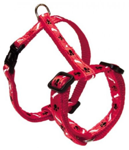 Szelki dla małego psa Nobby Mini 10mm / 20-35cm czerwone