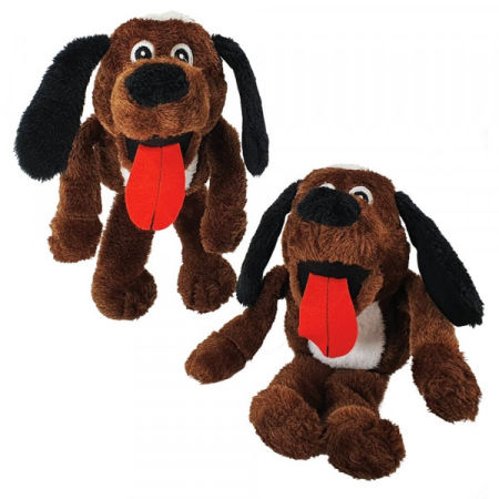 Pluszowa zabawka dla psa Nobby plush dog Lumpi 28cm - pluszowy pies z piszczałką
