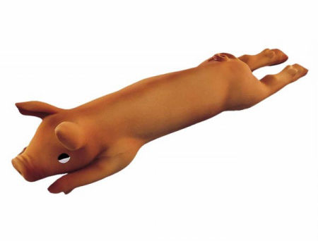 Lateksowa zabawka dla psa Nobby Pig 42cm - duża świnia