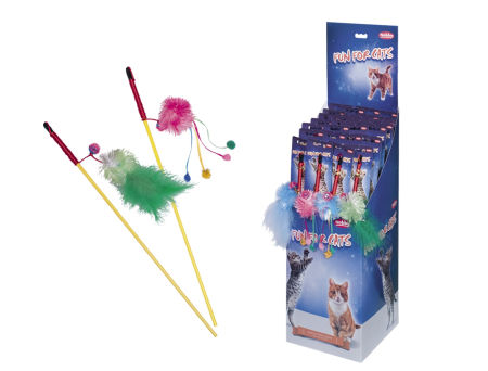 Zabawka dla kota wędka z pluszową zabawką 45 + 96 cm Nobby