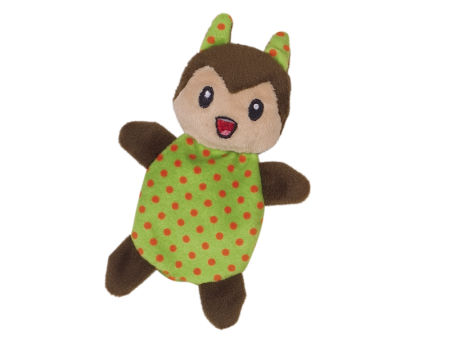 Zabawka dla kota pluszowy kotek z kocimiętką z możliwością uzupełnienia 14 cm Nobby