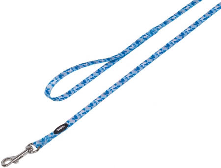 Smycz dla psa Nobby Camouflage 10mm / 1,20m jasnoniebieska