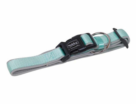 Obroża dla psa Nobby Classic Preno XS 15/20mm, 20-30cm miętowa
