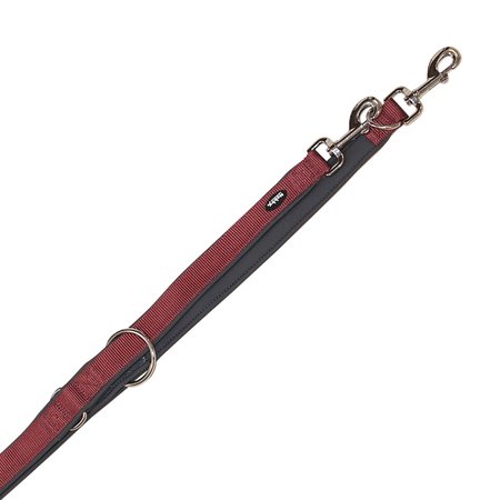 Lekka Smycz Przepinana z Neoprenem Classic Preno XS-S 2 m Bordowa od Nobby