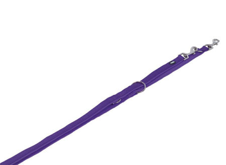 Smycz dla psa Nobby Classic Preno XS-S 15/20mm ; 2,00m fioletowa