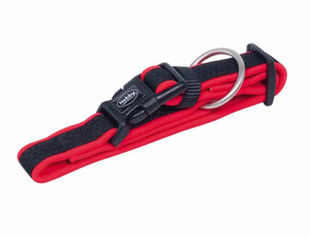Obroża dla psa Nobby Mesh Preno XS 15/20mm, 20-30cm czerwona