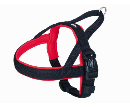 Szelki norweskie dla psa Nobby Mesh Preno S-M 20/25mm; 36cm, 38-50cm czerwone