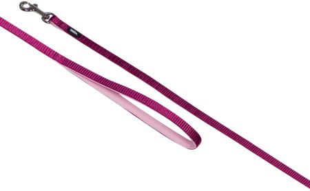 Smycz dla psa Nobby Classic Preno mini XXS-XS 10mm, 1,20 m malinowa