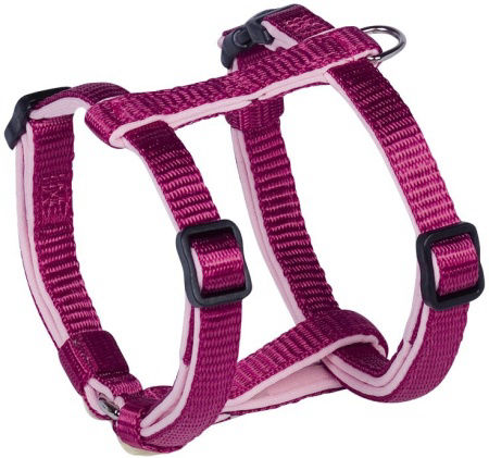 Szelki dla psa Nobby Classic Preno mini XXS-S 10mm, 30-40cm malinowe