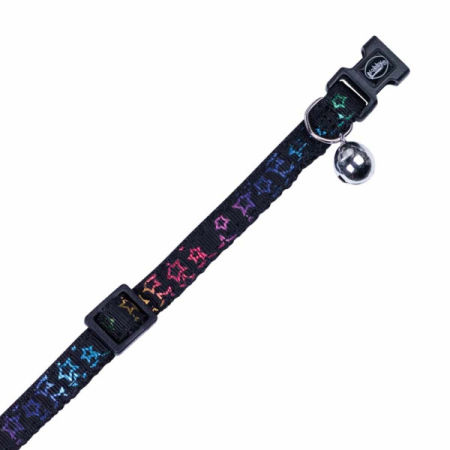 Obroża dla kota regulowana „Star