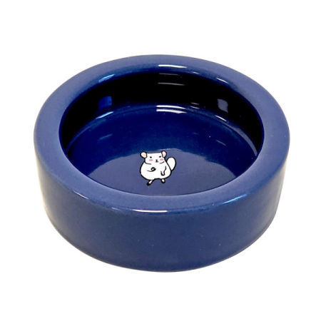 Miska ceramiczna Nobby "Mouse" dla gryzoni - myszki / chomika 60ml  Ø 7,5x2,5cm granatowa - Nobby zdjęcie 2