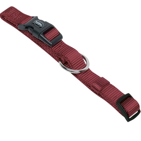 Wytrzymała Obroża Spacerowa dla Psa Classic M-L 40-55 cm Bordowa od Nobby