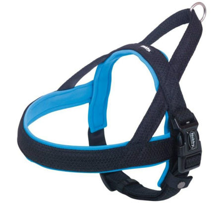 Szelki norweskie dla psa Nobby Mesh Preno L-XL 40/45mm; 54cm, 68-85cm jasnoniebieskie