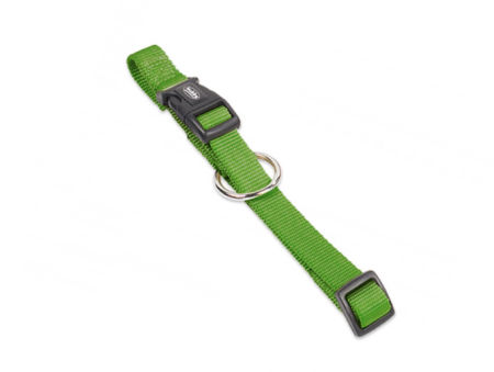 Obroża dla psa Nobby Classic L-XL 25 mm, 50-65 cm zielona - lekka , miękka i wygodna