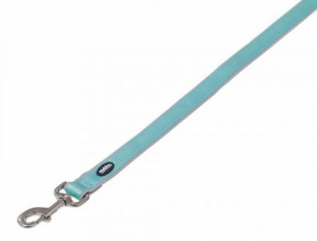 Smycz dla psa Nobby Classic Preno M-L 20/25mm ; 1,20m miętowa