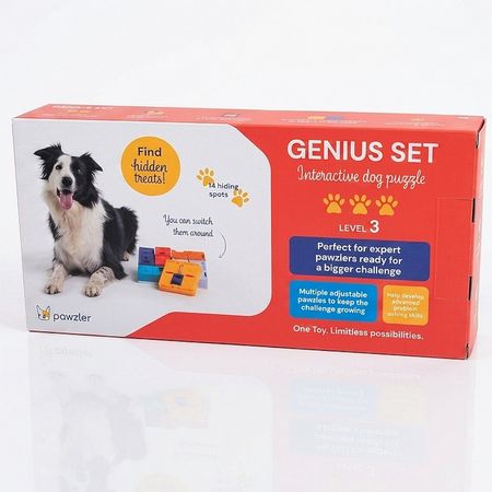 Pawzler Puzzle Zabawka Gra Logiczna Dla Psa Poziom Geniusz mini