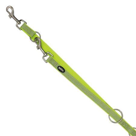 Smycz dla psa Nobby Full Reflect M-L 20mm / 2,00 m żółta - Nobby zdjęcie 1