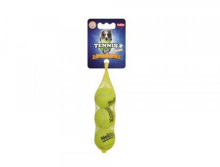 Zabawka dla psa Nobby Tennis Line Ball with squeaker 