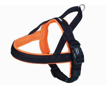 Szelki norweskie dla psa Nobby Mesh Preno L-XL 40/45mm; 54cm, 68-85cm pomarańczowe