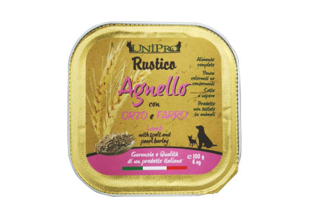 UniPro Rustico karma dla psa 100g jagnięcina z jęczmieniem i orkiszem