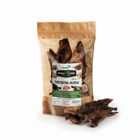 Balto przysmak dla psa - 100% chrząstka jelenia 100g