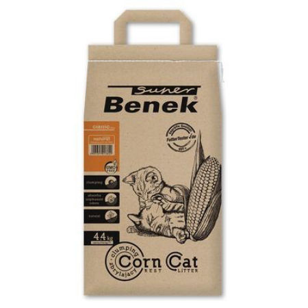 Żwirek dla kota Super Benek CORN CAT ULTRA NATURALNY 7l