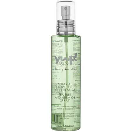 Yuup! Home Tea Tree and Neem Oil Spray 150ml - preparat barierowy odstraszający pchły, kleszcze, komary oraz muchy do ochrony przed insektami dla psa i kota