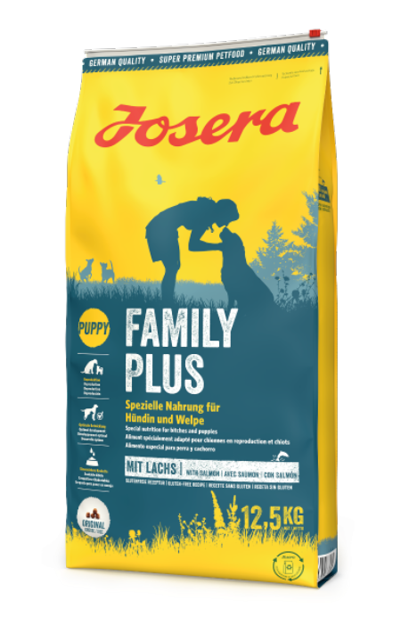 Josera 12,5kg FAMILY PLUS dla suk w ciąży i karmiących oraz dla szczeniąt