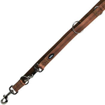 Smycz dla psa Nobby Soft Grup XS 10mm / 2,00m beżowa