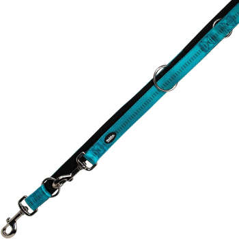 Smycz dla psa Nobby Soft Grup L-XL 25mm / 2,00m turkusowa
