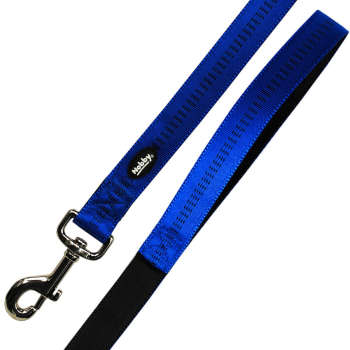 Smycz dla psa Nobby Soft Grup L-XL 25mm / 1,20m ciemnoniebieska (granatowa)