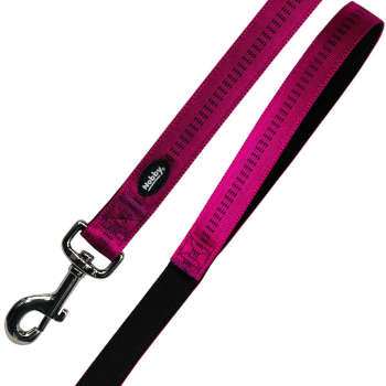 Smycz dla psa Nobby Soft Grup L-XL 25mm / 1,20m fuksja