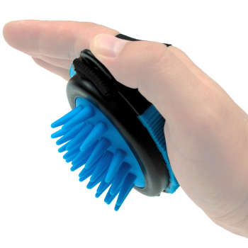 Szczotka gumowa dla PSA KOTA do wyczesywania sierści Shining & massage Nobby