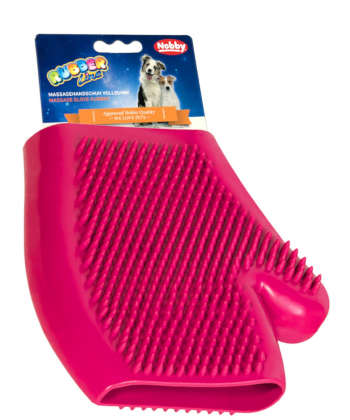 Uniwersalna rękawica masująca do czesania PSA KOTA ubber massage glove Nobby