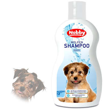 Szampon Puppy dla szczeniąt i psów wrażliwych wszystkich ras Nobby 300 ml z ekstraktem z miodu i mleka