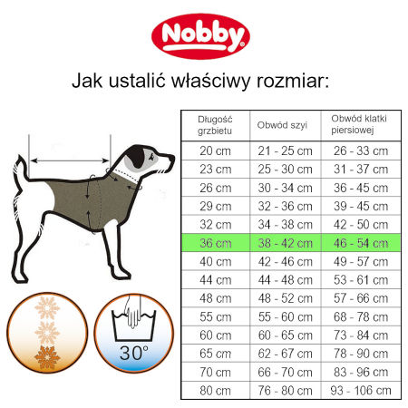Ubranko dla psa Nobby Fashion M-L - Nobby zdjęcie 3