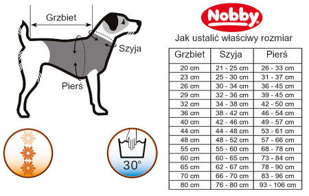 Ubranko Polar Odblaski dla PSA psów Nobby Tenia L/XL - Nobby zdjęcie 3