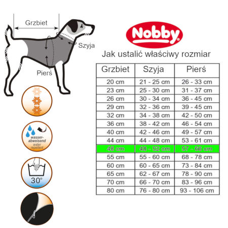 Kurtka z odblaskami oraz Szelki dla PSA Nobby Sobak XL - Nobby zdjęcie 3
