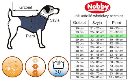 Ubranko kurtka z polarem dla psa Nobby Marisha S - Nobby zdjęcie 3
