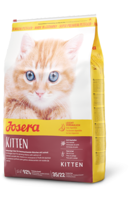 Josera KITTEN 10kg  z olejem z łososia