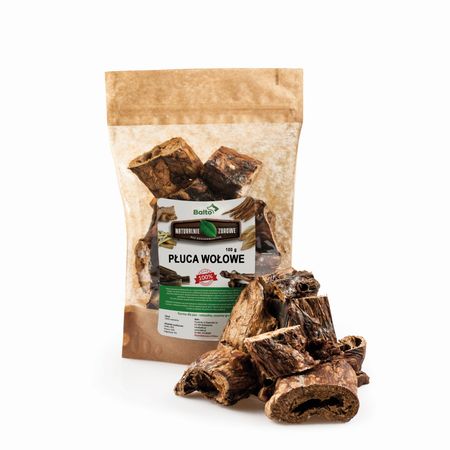 Balto przysmak dla psa - 100% płuca wołowe - 100g