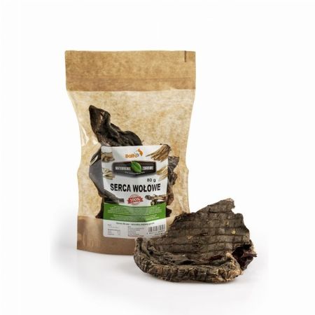 Balto przysmak dla psa - 100% serca wołowe - 80g