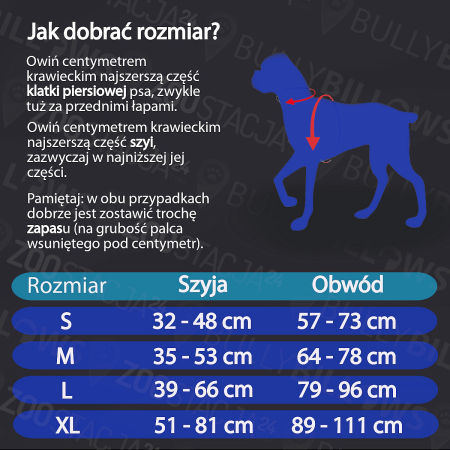Szelki dla psa BullyBillows Tweed bezuciskowe regulowane L - BullyBillows zdjęcie 3