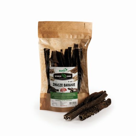 Balto przysmak dla psa - 100% żwacze baranie 6 szt.