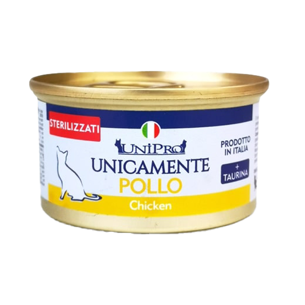 UniPro Unicamente karma dla kota sterylizowanego monoproteinowa, monobiałkowa 85g kurczak - 100% mięsa, bez podrobów, dla alergików - UniPro zdjęcie 1